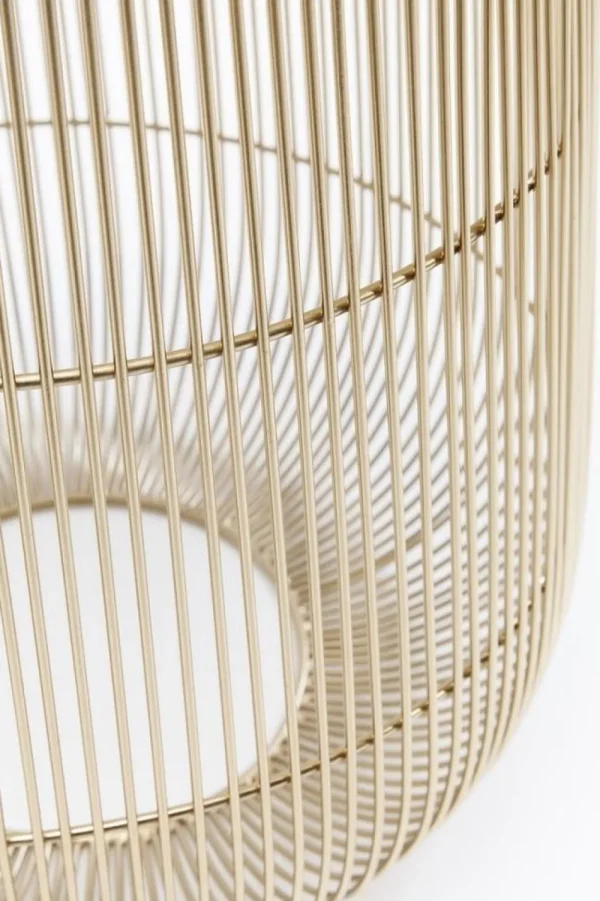 KARE Design Bijzettafel Wit Marmeren Messing Ø32cm