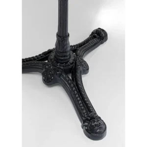 KARE Design Bistro Tafel Kaffeehaus Rim Vierkant Zwart 60x60cm