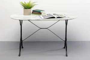 KARE Design Bistro Tafel Kaffeehaus White 120x60cm