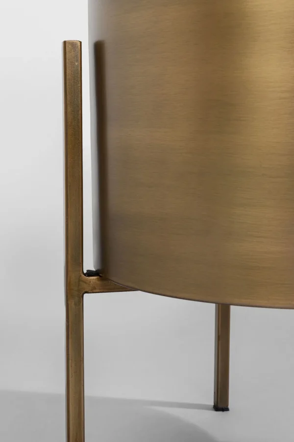 KARE Design Bloempot Mynah Shiney Gold 50cm