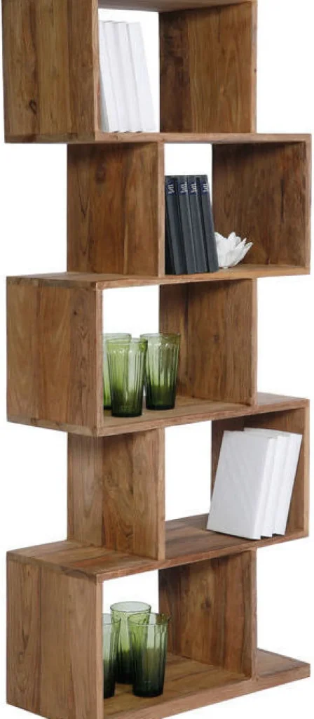KARE Design Boekenkast Authentico Zick Zack 150cm