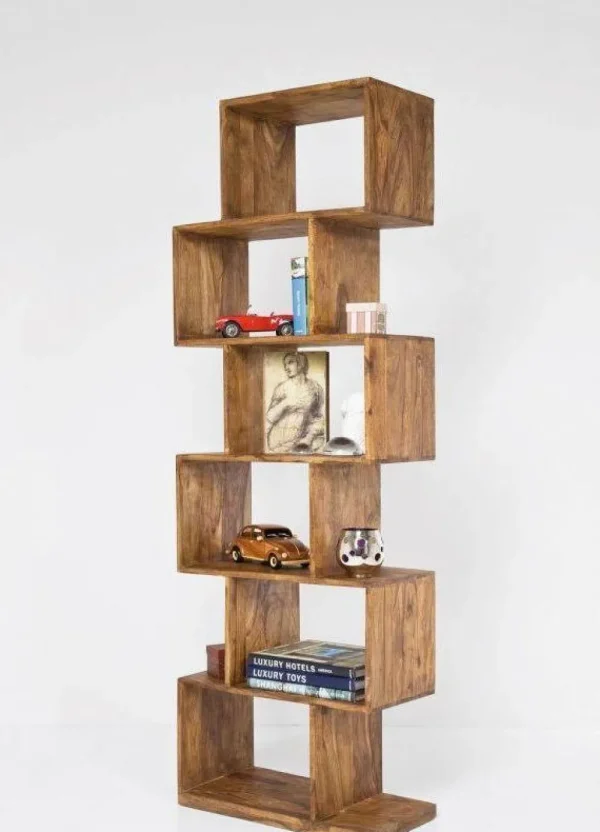 KARE Design Boekenkast Authentico Zick Zack 180cm