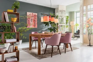 KARE Design Boekenkast Authentico Zick Zack 150cm