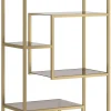 KARE Design Boekenkast Loft Goud 195x60cm