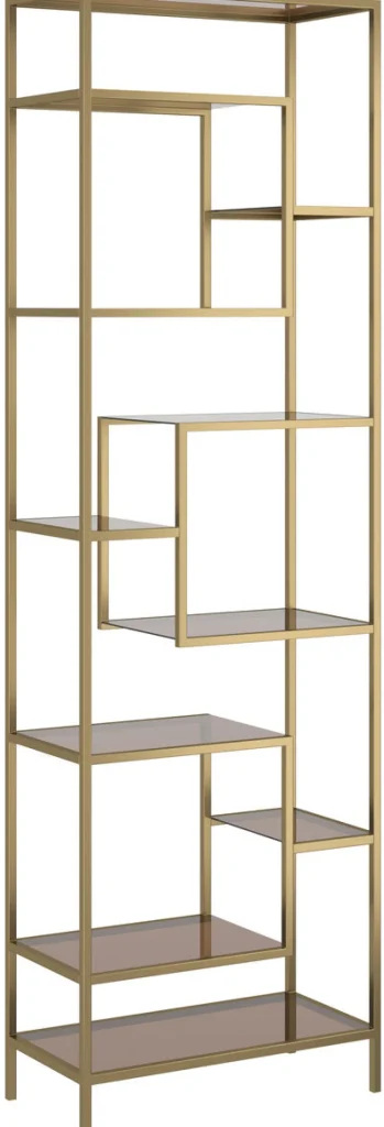KARE Design Boekenkast Loft Goud 195x60cm