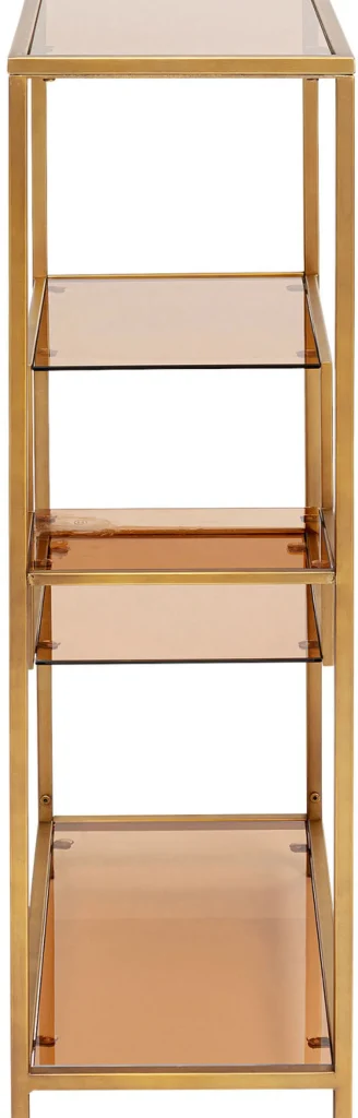 KARE Design Boekenkast Loft Goud 100x60cm