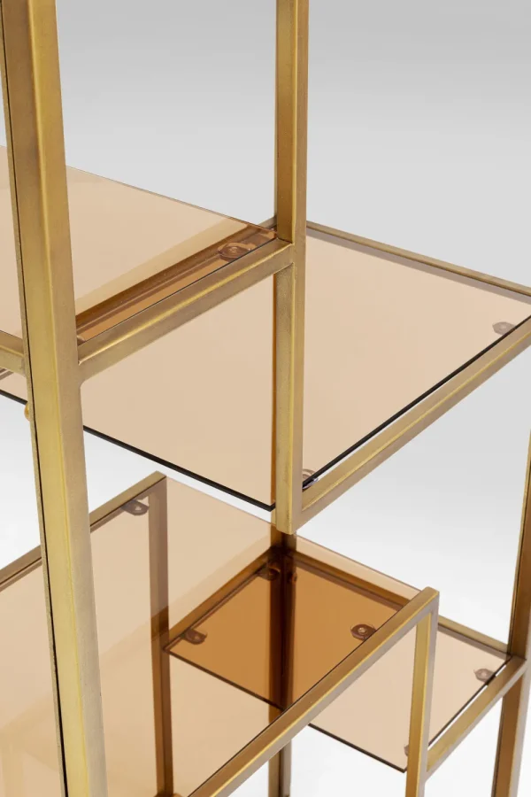 KARE Design Boekenkast Loft Goud 195x60cm