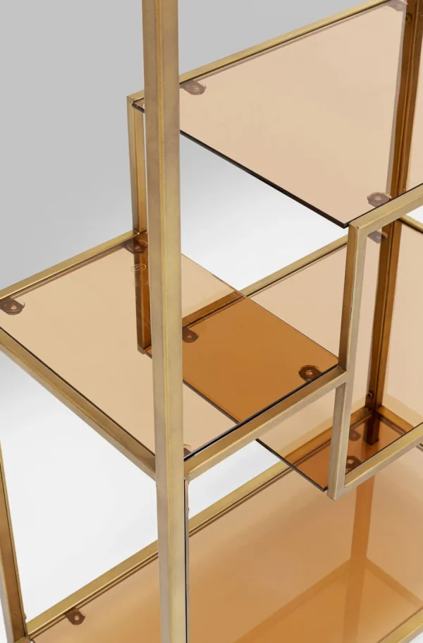 KARE Design Boekenkast Loft Goud 100x60cm