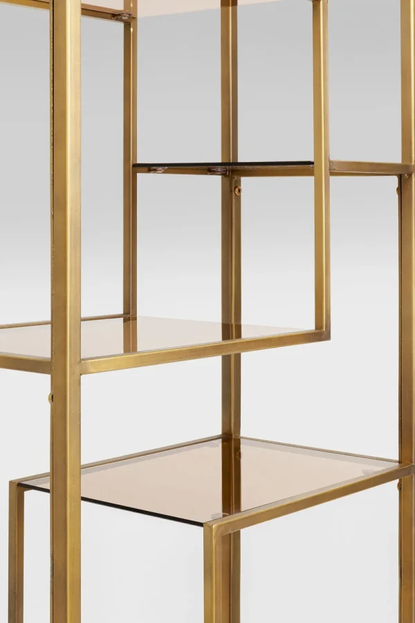 KARE Design Boekenkast Loft Goud 195x60cm