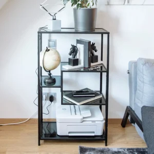 KARE Design Boekenkast Loft Zwart 100x60cm