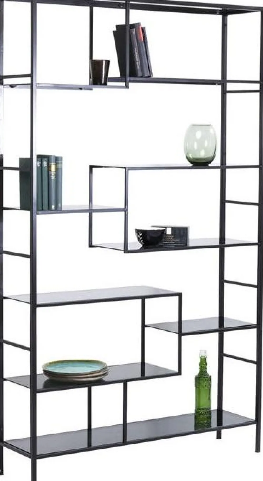 boekenkast_loft_zwart_xcm_3-1.webp KARE Design Boekenkast Loft Zwart 195x115cm