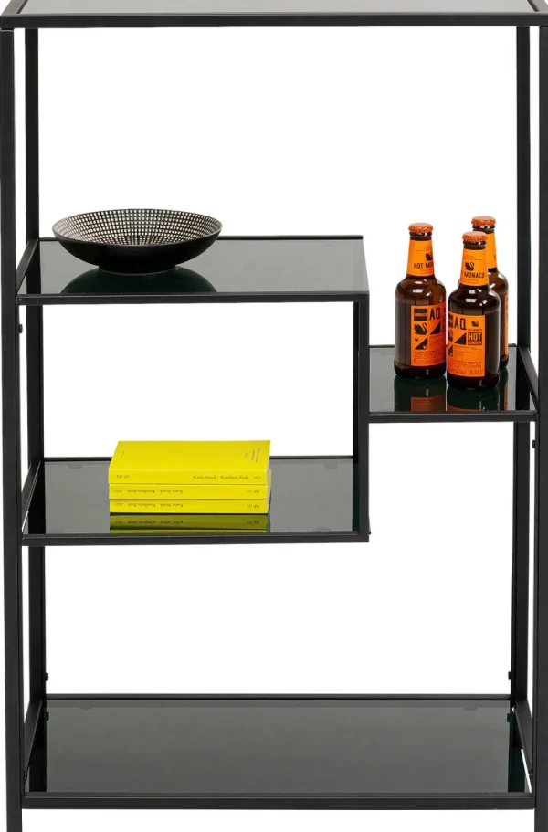 KARE Design Boekenkast Loft Zwart 100x60cm