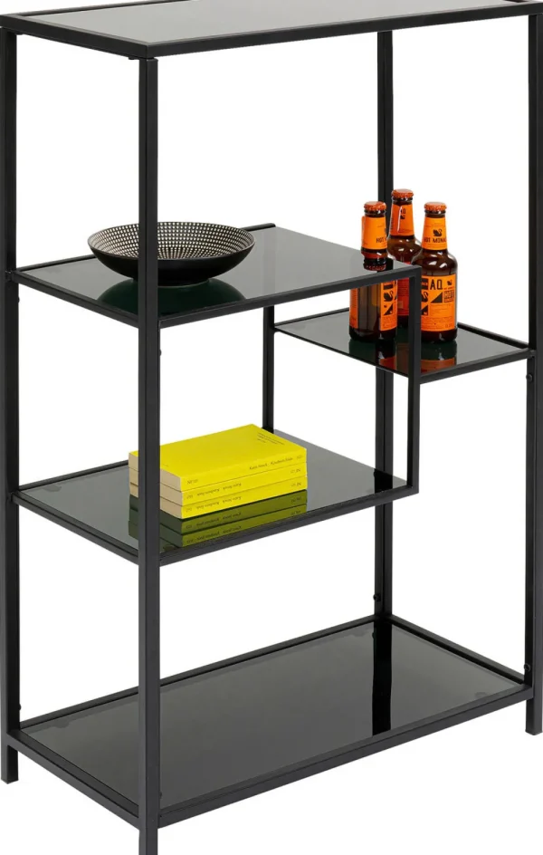 KARE Design Boekenkast Loft Zwart 100x60cm