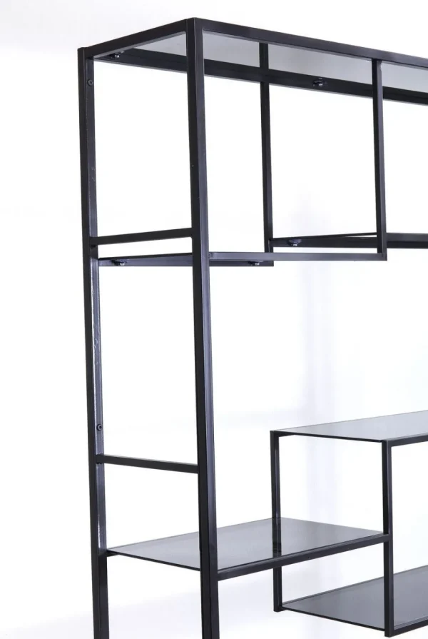 KARE Design Boekenkast Loft Zwart 195x115cm