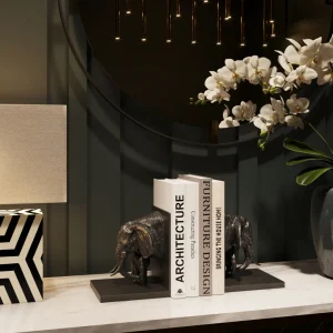 KARE Design Boekensteun Elephant Family (Set Van 2)