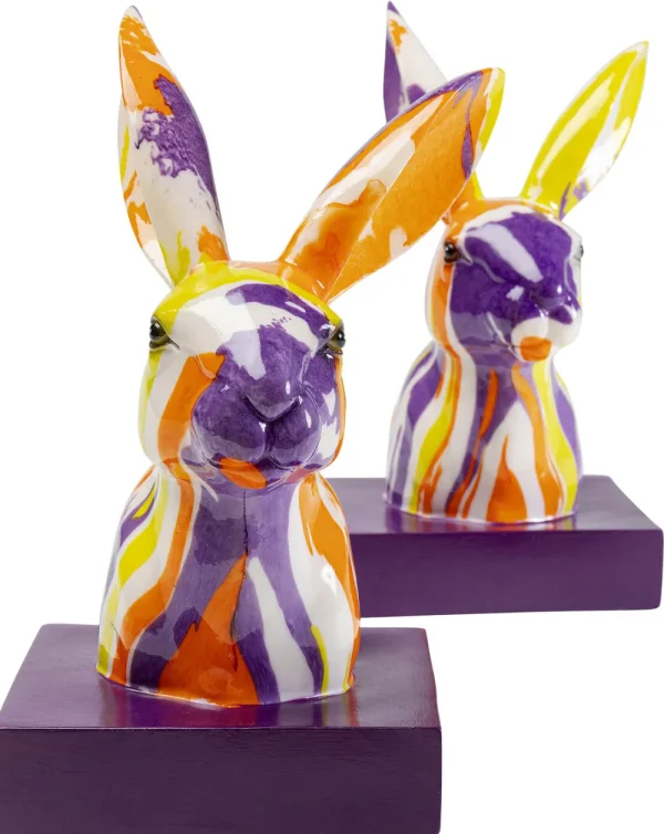 KARE Design Boekensteun Rabbit Holi (Set Van 2)