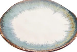 KARE Design Bord Laguna Blauw Ø20cm