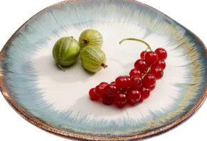 KARE Design Bord Laguna Blauw Ø20cm