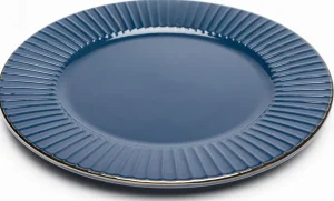 KARE Design Bord Muse Blue Ø27cm