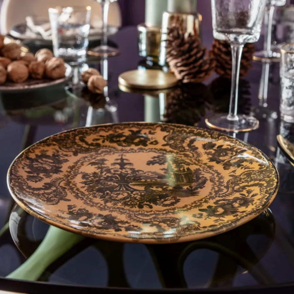 bord_sakura_geel_cm_0.webp KARE Design Bord Sakura Geel Ø27cm