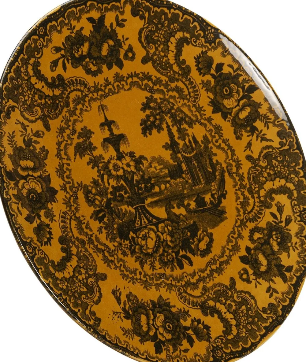 bord_sakura_geel_cm_1.webp KARE Design Bord Sakura Geel Ø27cm