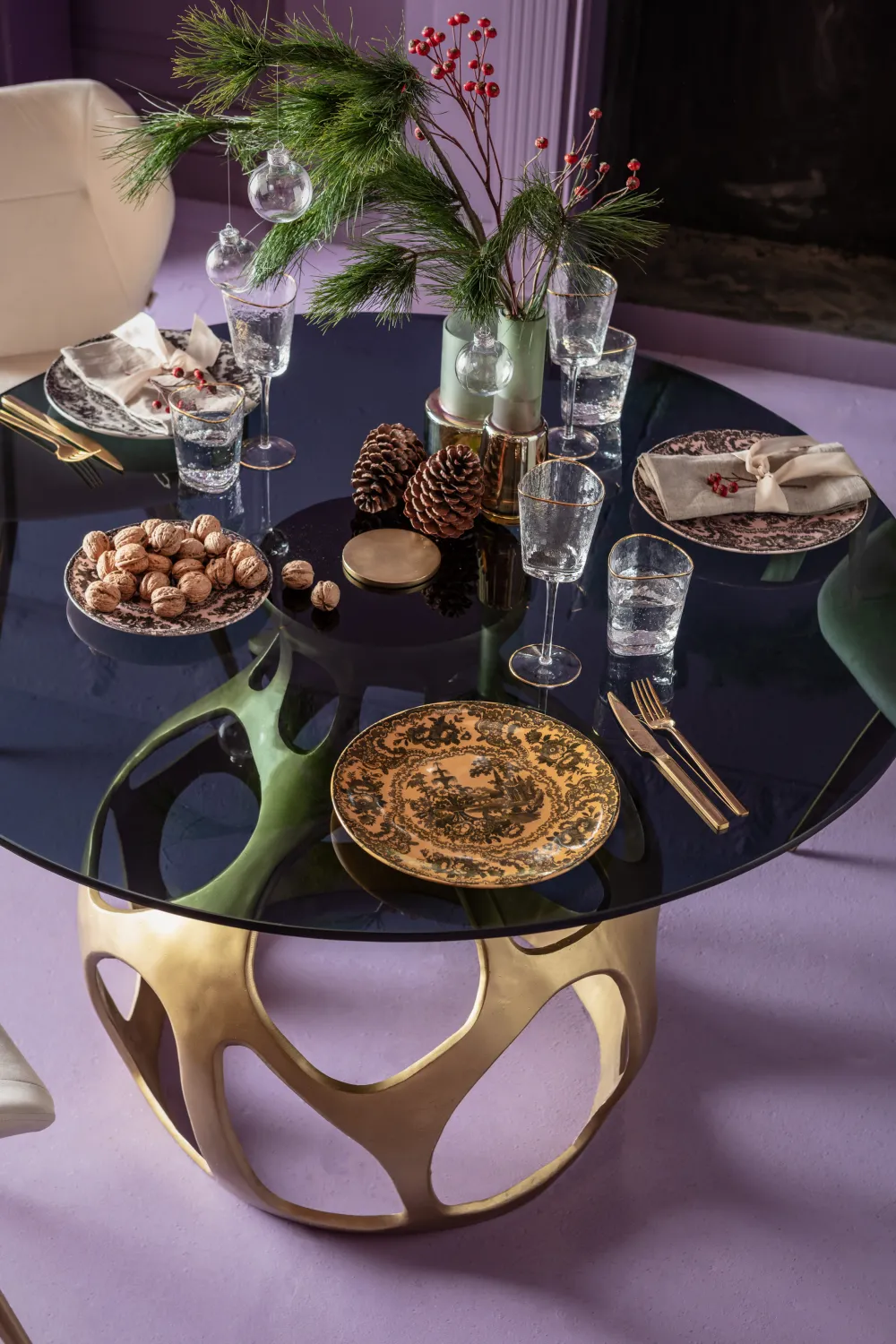 bord_sakura_geel_cm_5.webp KARE Design Bord Sakura Geel Ø27cm