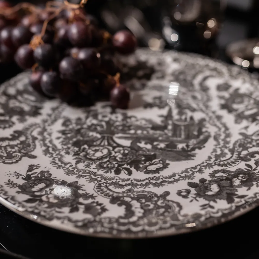 bord_sakura_grijs_cm_0.webp KARE Design Bord Sakura Grijs Ø27cm