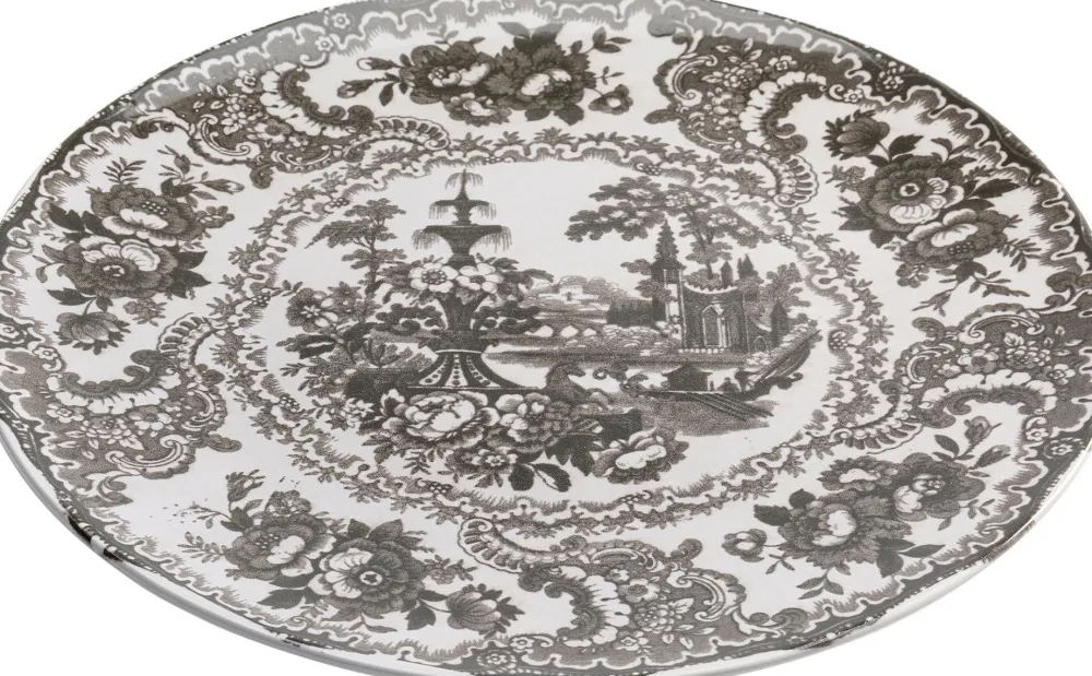 bord_sakura_grijs_cm_2.webp KARE Design Bord Sakura Grijs Ø27cm