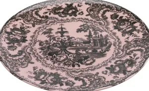 KARE Design Bord Sakura Roze Ø27cm