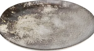 KARE Design Bord Savannah Brown/Grey Matt Ø20cm