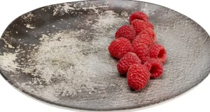 KARE Design Bord Savannah Brown/Grey Matt Ø20cm