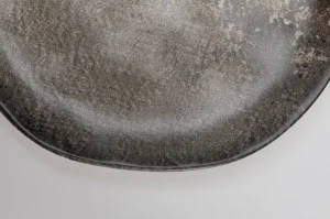 KARE Design Bord Savannah Brown/Grey Matt Ø26cm