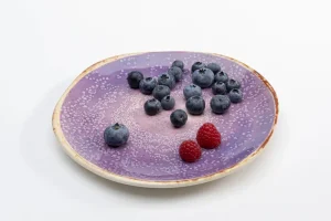 KARE Design Bord Shirley Violet Ø21cm