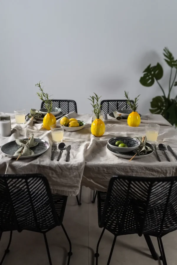 KARE Design Bord Sicilia Mandala Grijs Ø27cm