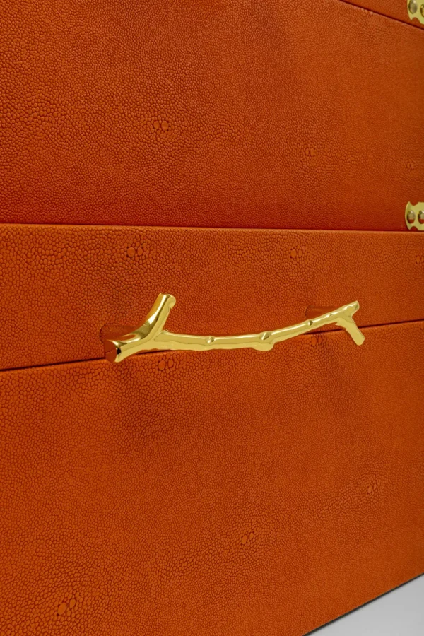 KARE Design Box Noah Orange Set Van 3