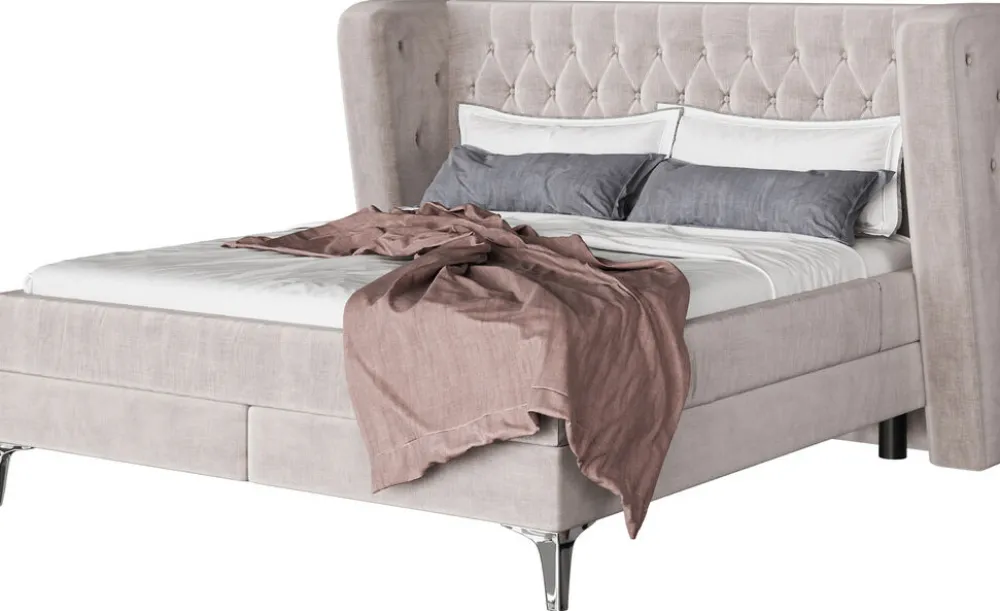 boxspringbed_benito_moon_cream_xcm_4.webp KARE Design Boxspringbed Benito Moon Cream 180x200cm