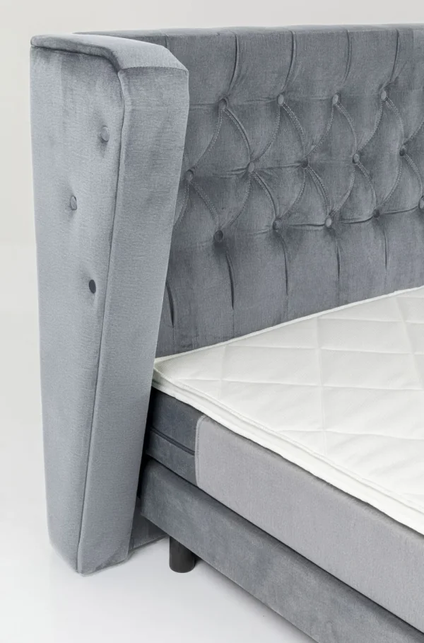 KARE Design Boxspringbed Benito Moon Grey 160x200cm