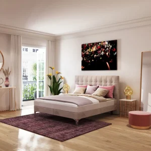 KARE Design Boxspringbed Benito Star Cream 180x200cm