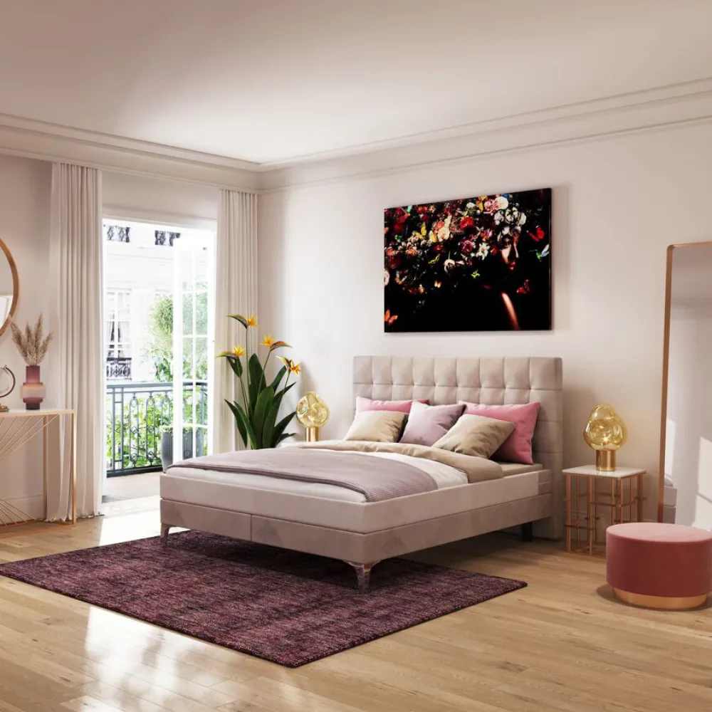 boxspringbed_benito_star_cream_xcm_0.webp KARE Design Boxspringbed Benito Star Cream 160x200cm