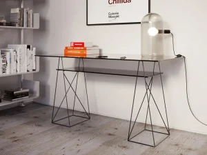 KARE Design Bureau Polar Zwart 8mm ESG 135x65cm