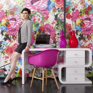 KARE Design Bureau White Club Snake 150x70cm