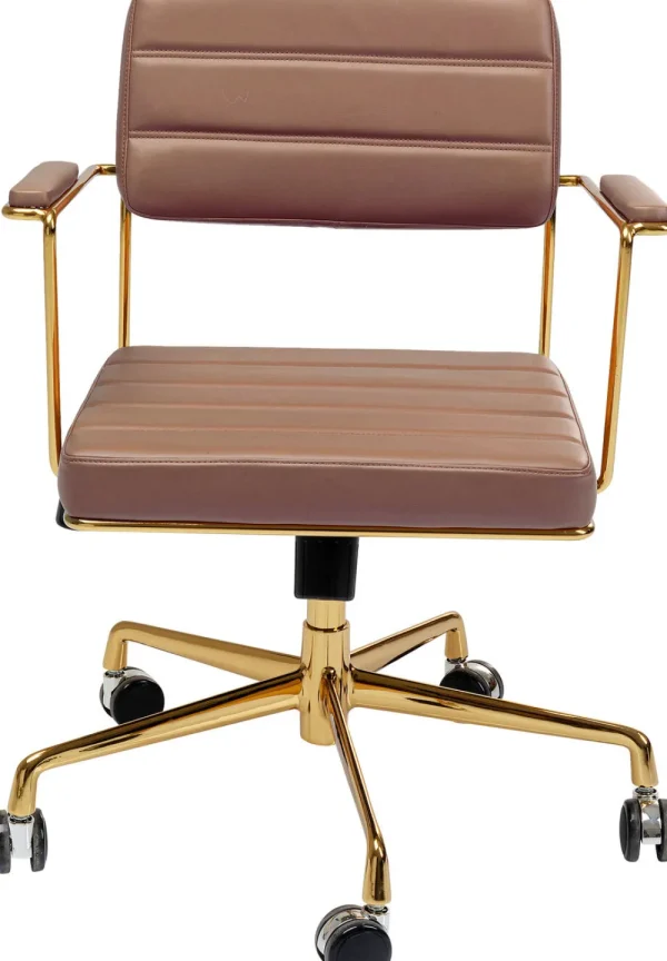KARE Design Bureaustoel Dottore Bruin