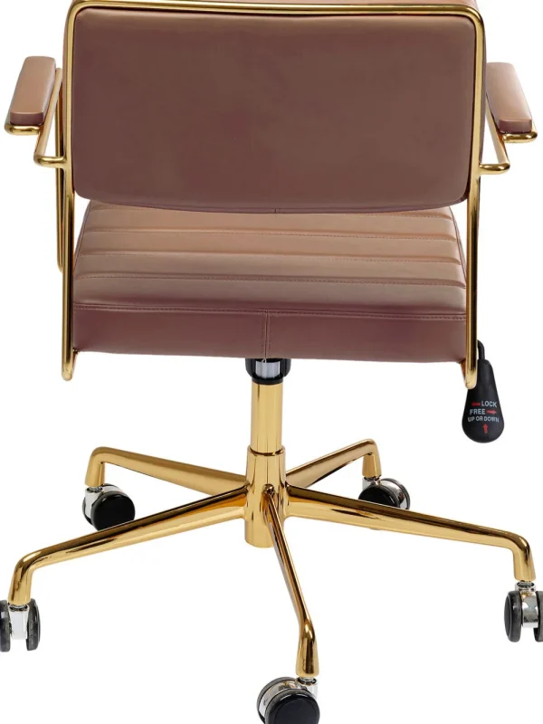 KARE Design Bureaustoel Dottore Bruin