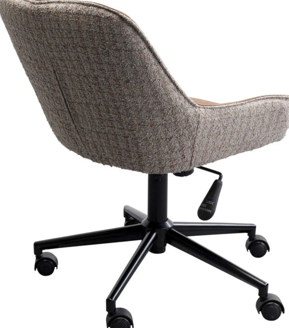 bureaustoel_monica_brown_3.webp KARE Design Bureaustoel Monica Brown