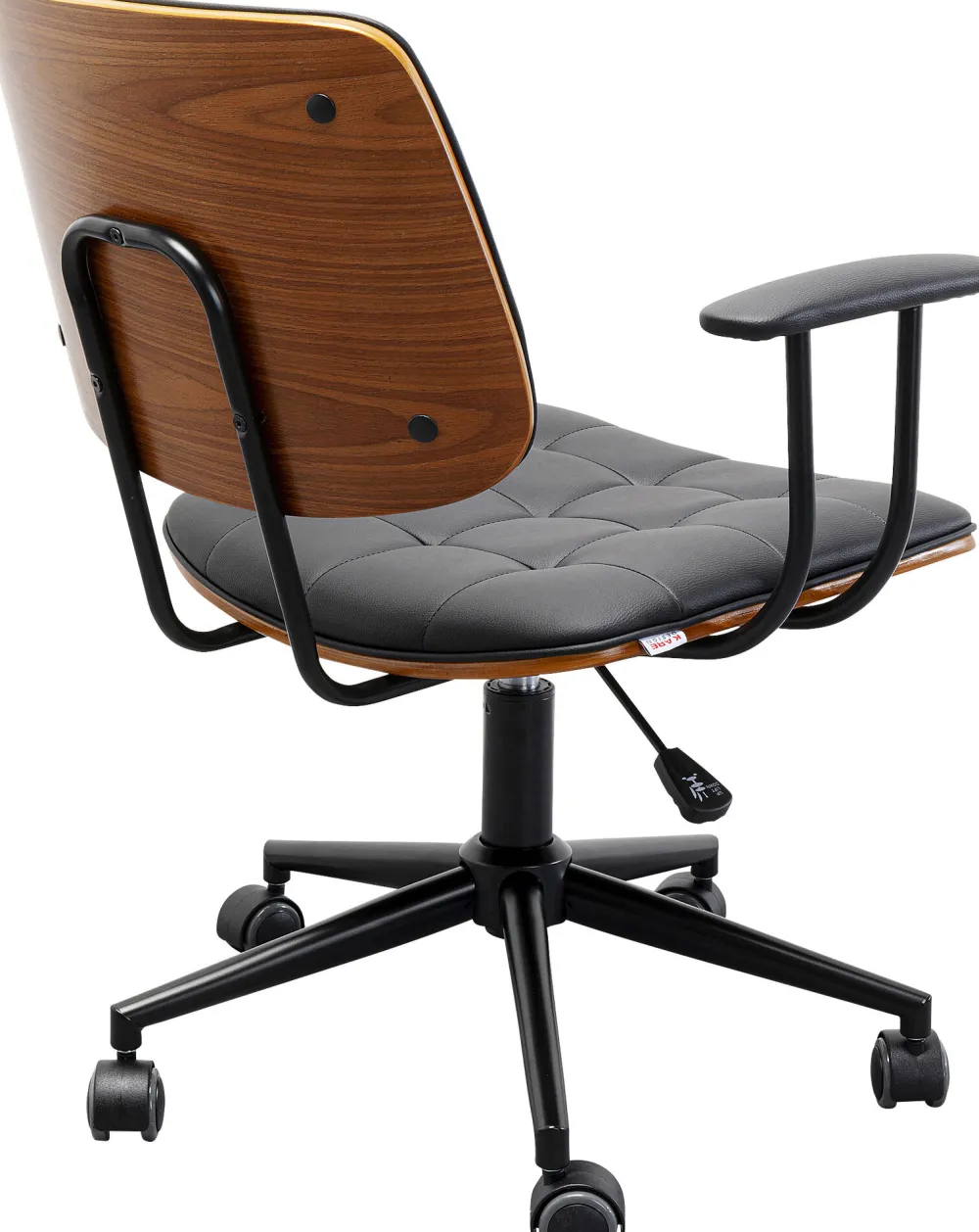 bureaustoel_nelly_black_3.webp KARE Design Bureaustoel Nelly Black