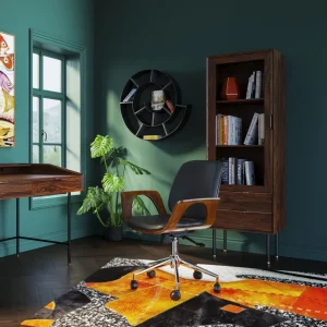 KARE Design Bureaustoel Patron Walnoot