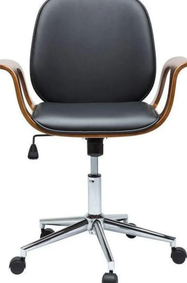 KARE Design Bureaustoel Patron Walnoot