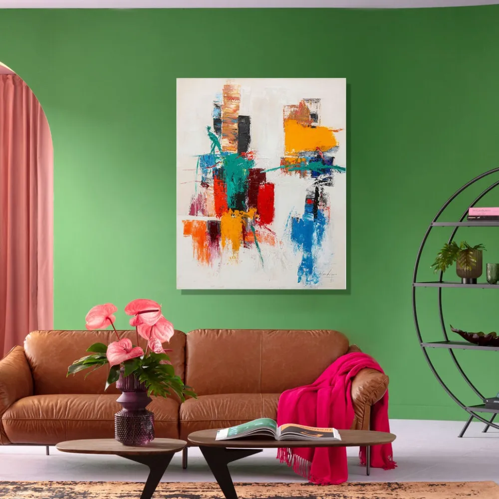 canvas_be_happy_xcm_0.webp KARE Design Canvas Be Happy 150x120cm