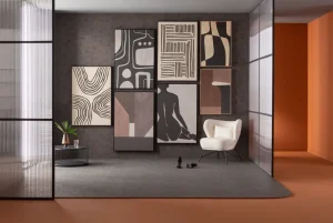 KARE Design Canvas Classic Shape Brownie 60x90cm