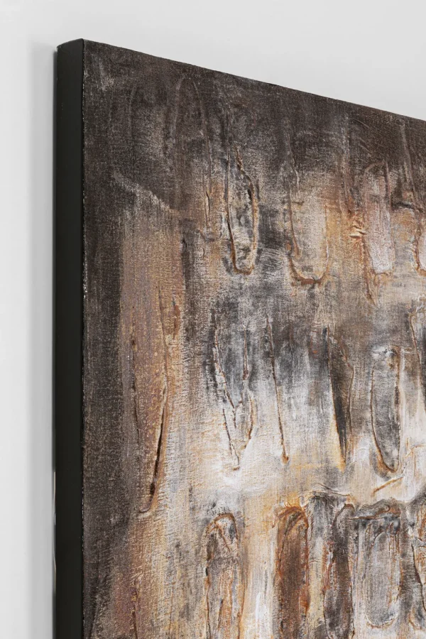 KARE Design Canvas Schilderij Shadows Bruin 90x120cm